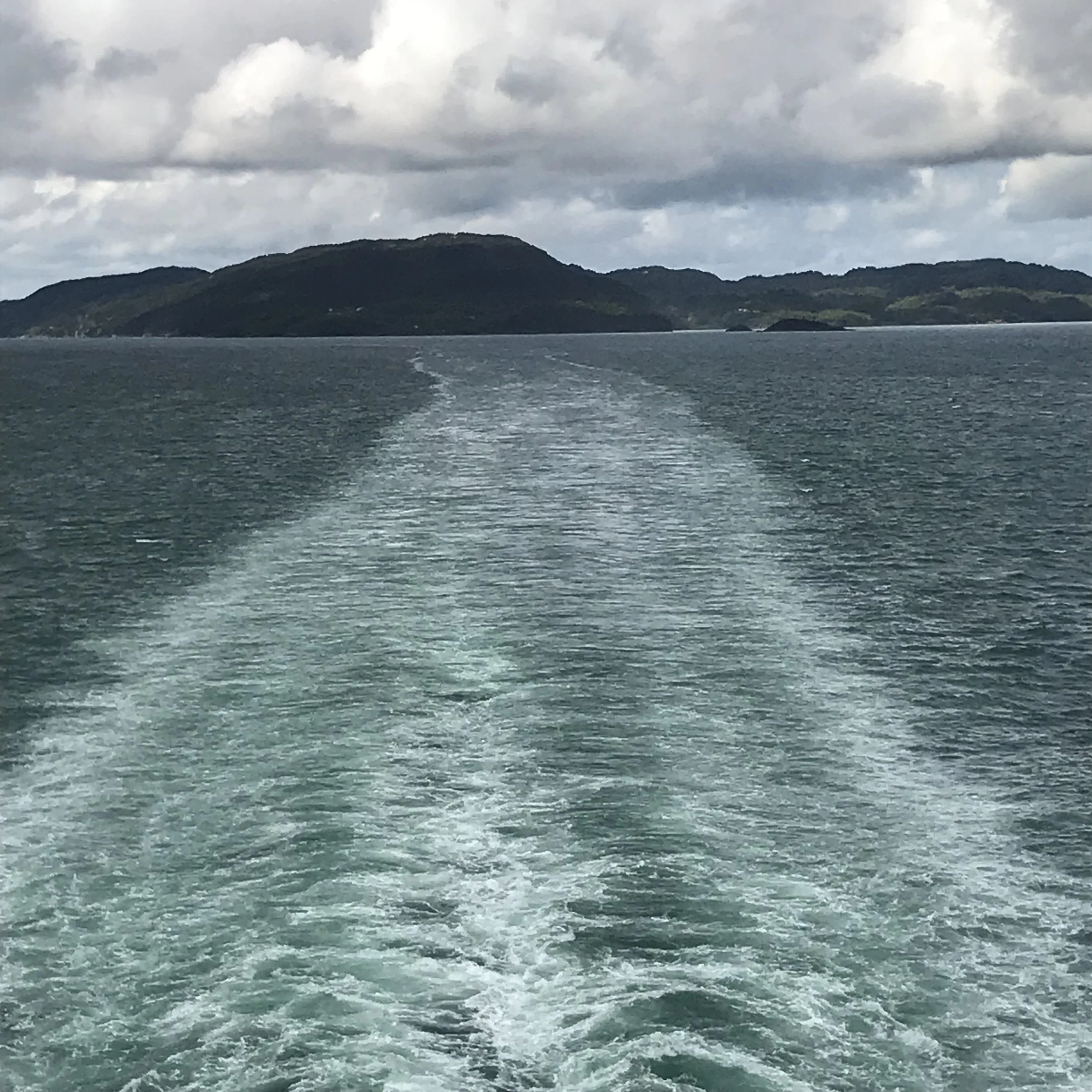 On our ferry from Bergen to Stavanger, Norway.