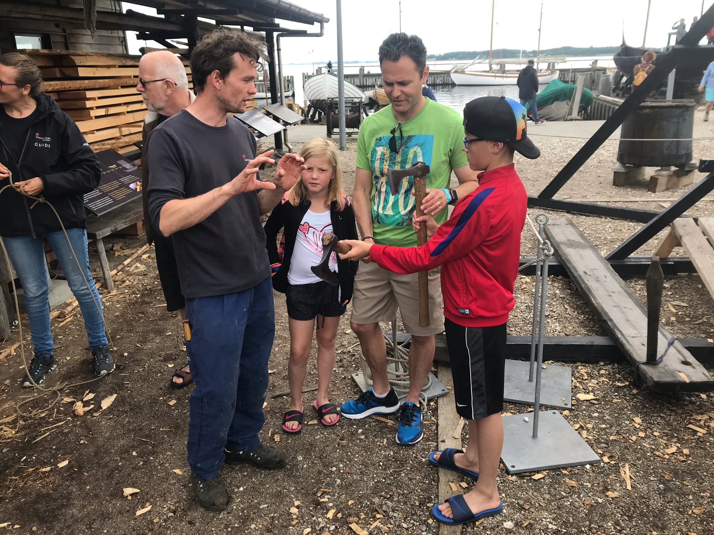 Talking to a boat maker about the tools they use!