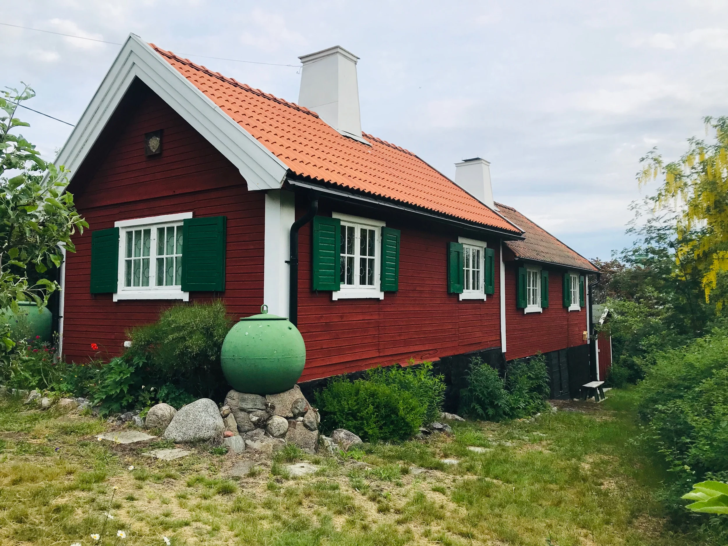 Our cute cottage on a small island on the archipelago of Stockholm!