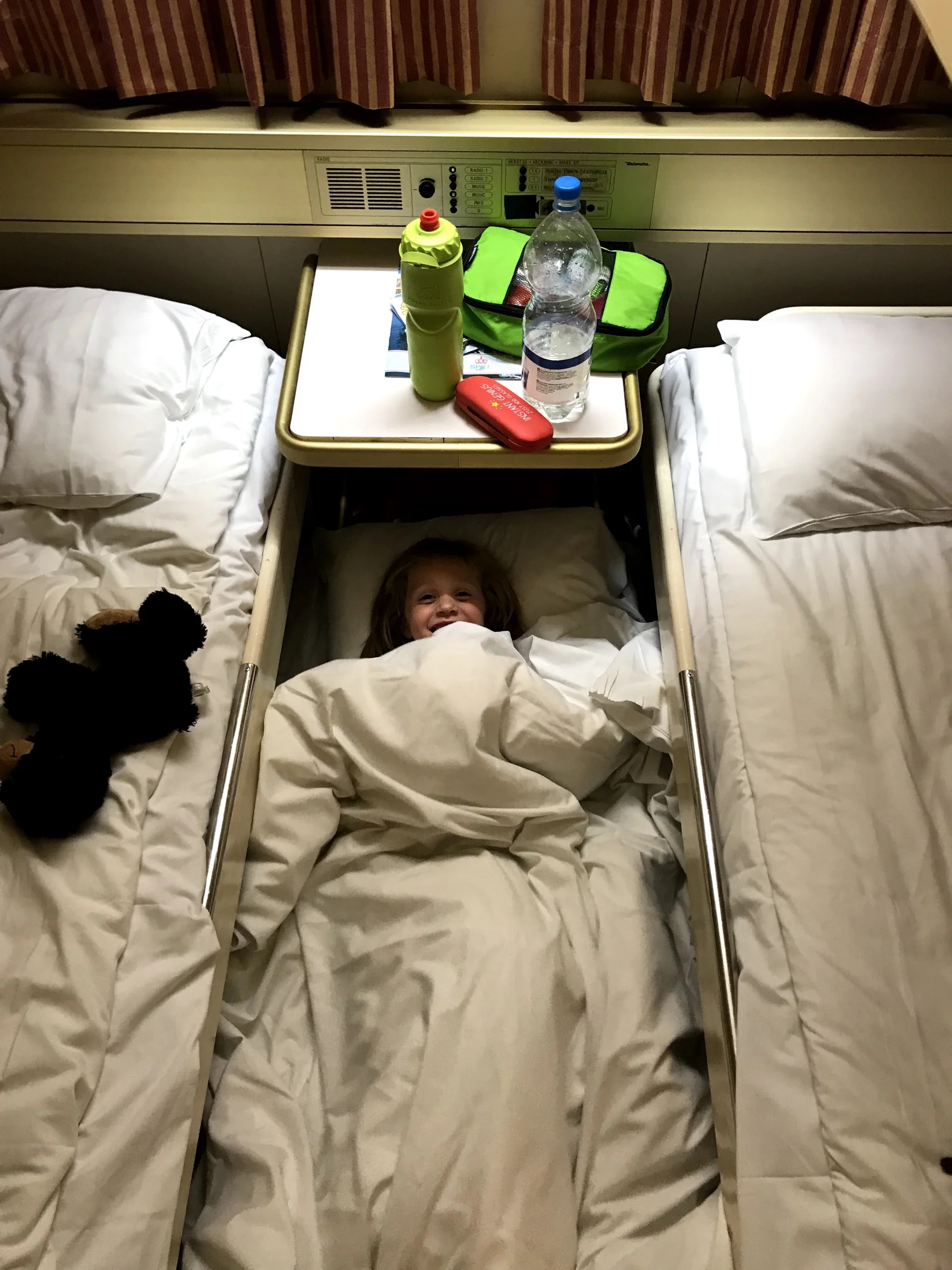 Madeline was excited!