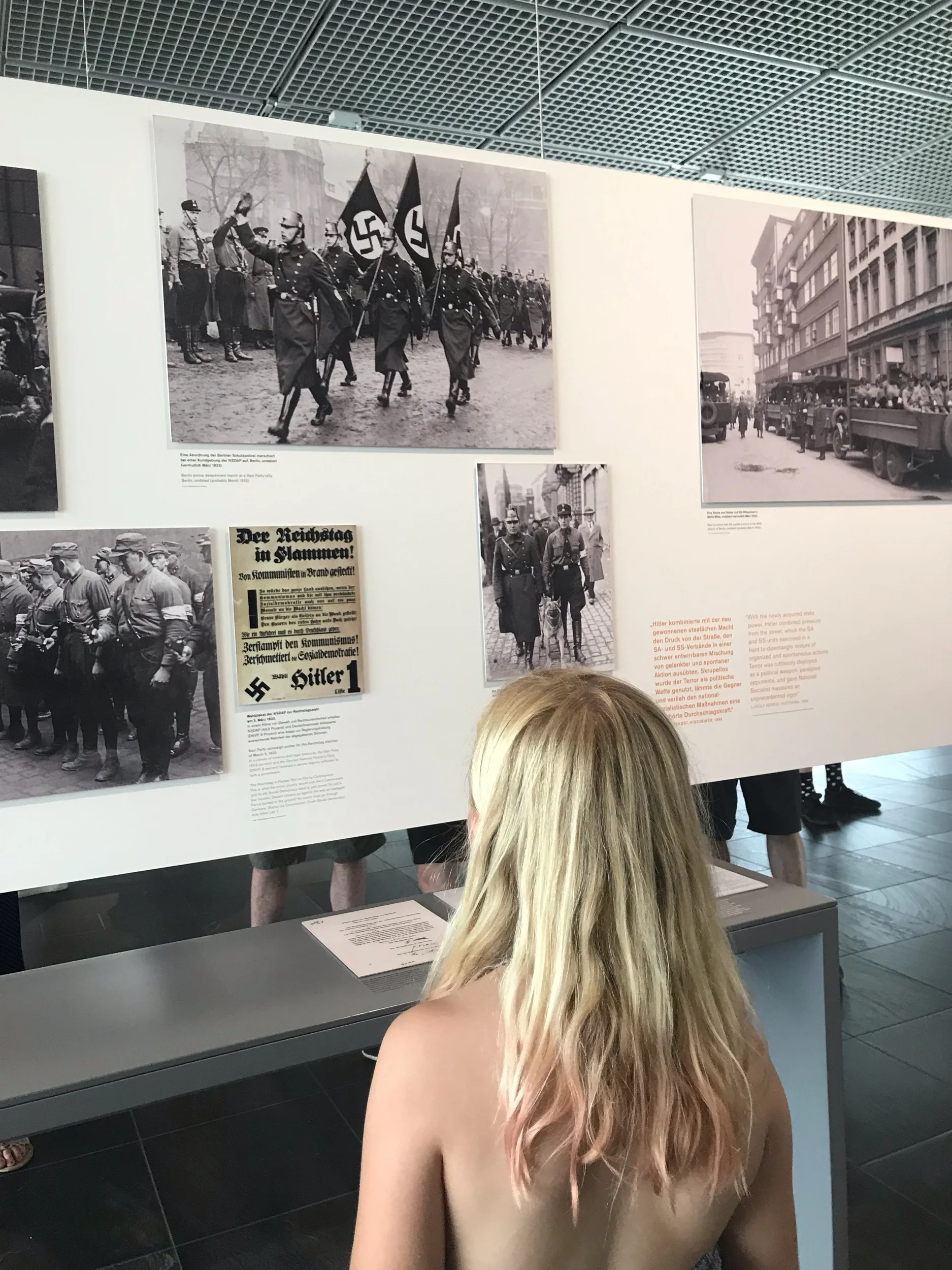 The Topography of Terrors museum. Very interesting.