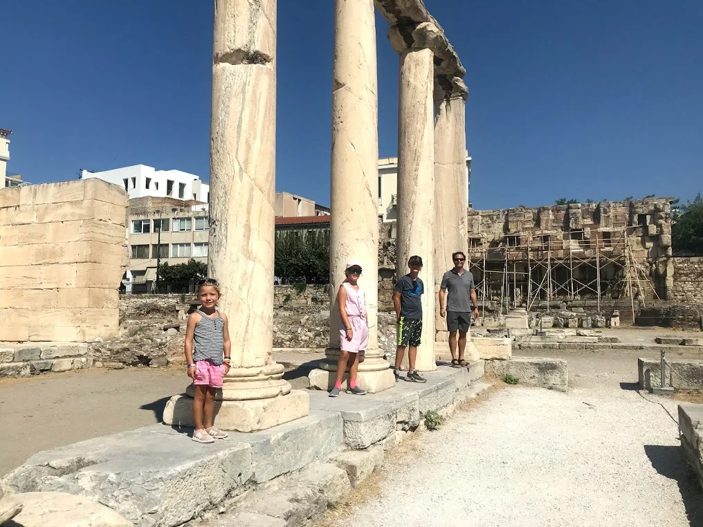 Having some fun at Hadrian’s Library