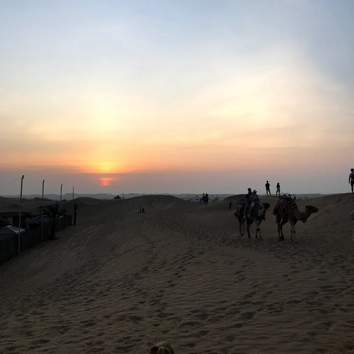 With slow travel, we can enjoy sunsets all around the world