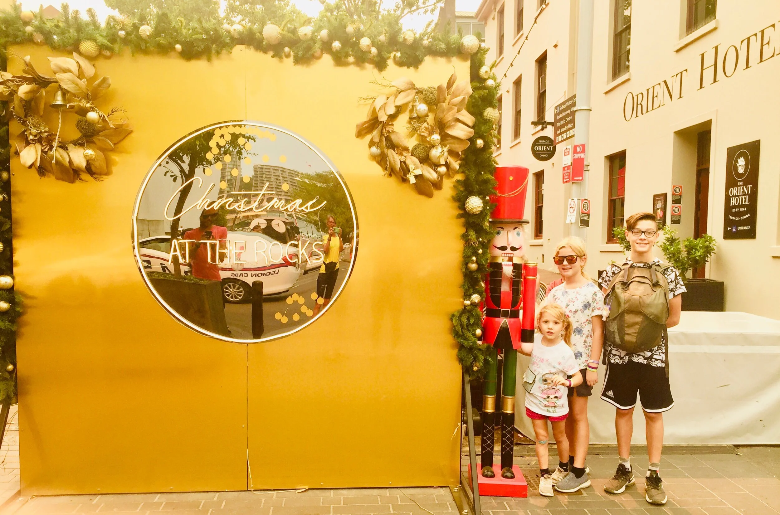 The Christmas market at The Rocks