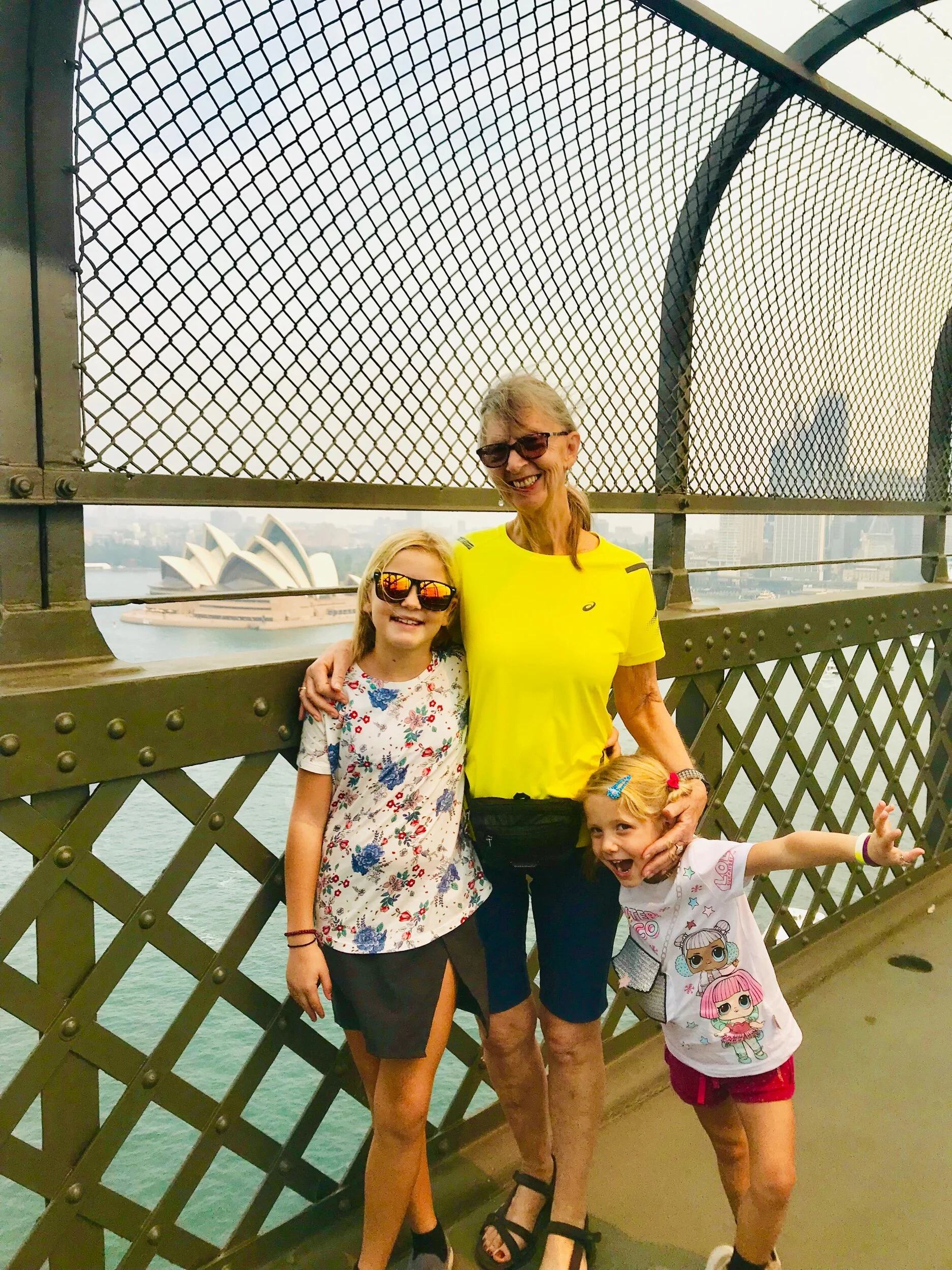 The Sydney Opera house in the background