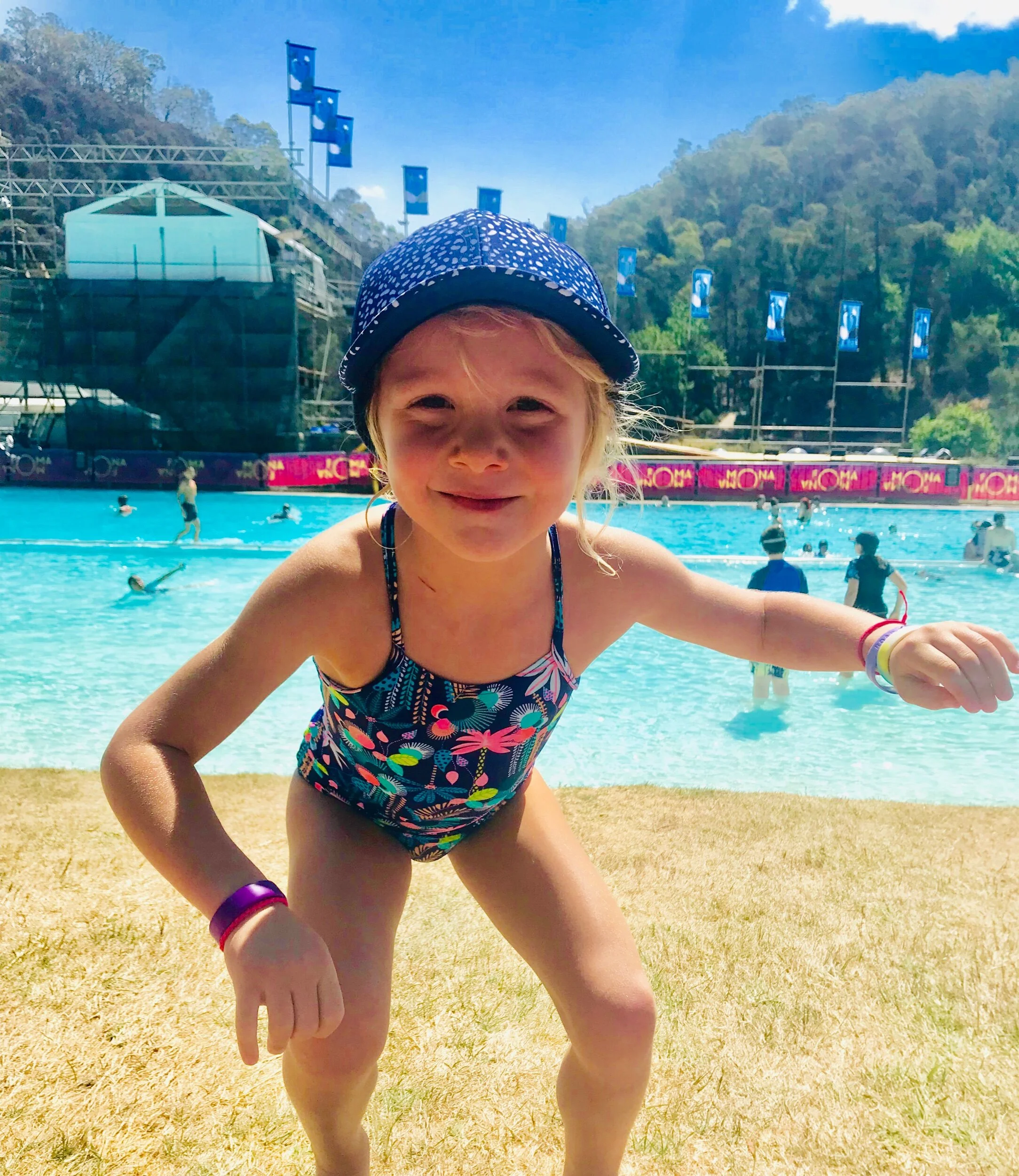 Kids loved the pool at Cataract Gorge Reserve