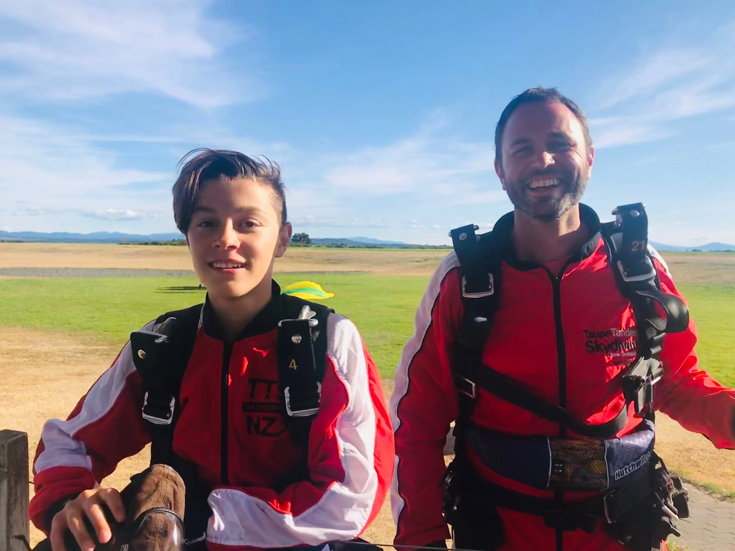 Tandem skydiving , Taupo