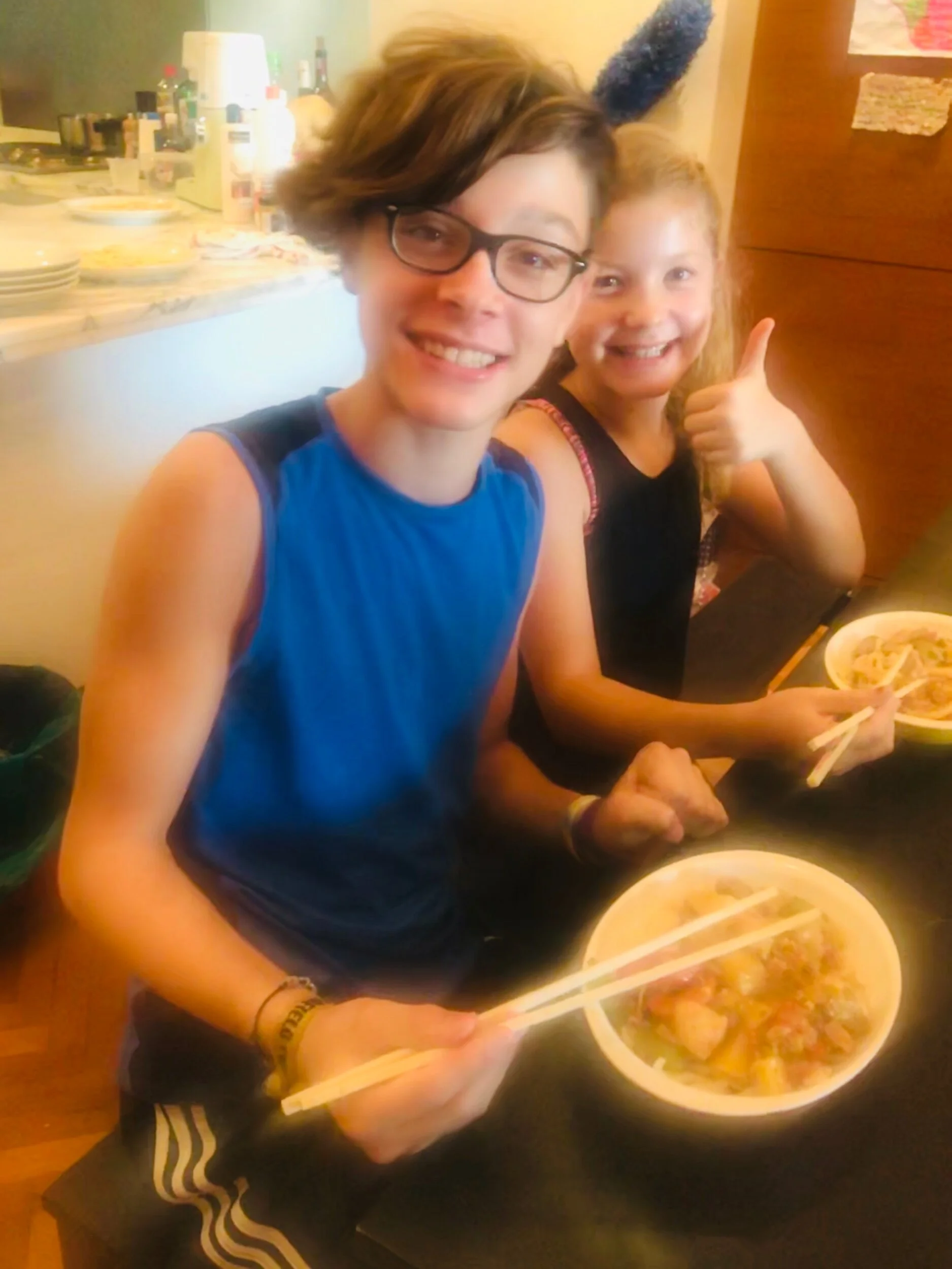 Langhan noodles made from scratch were delicious