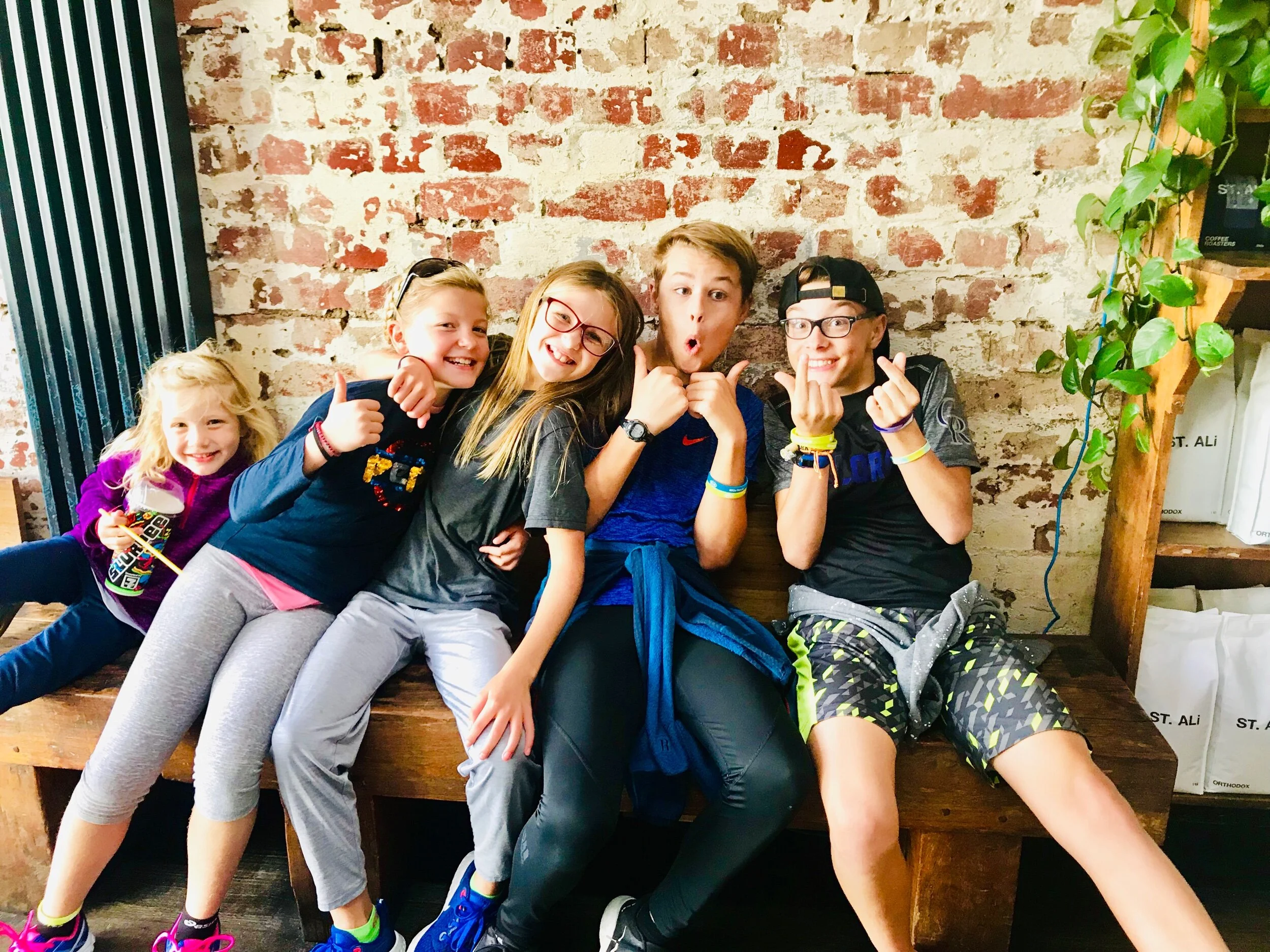 Having fun in Melbourne with our friends!