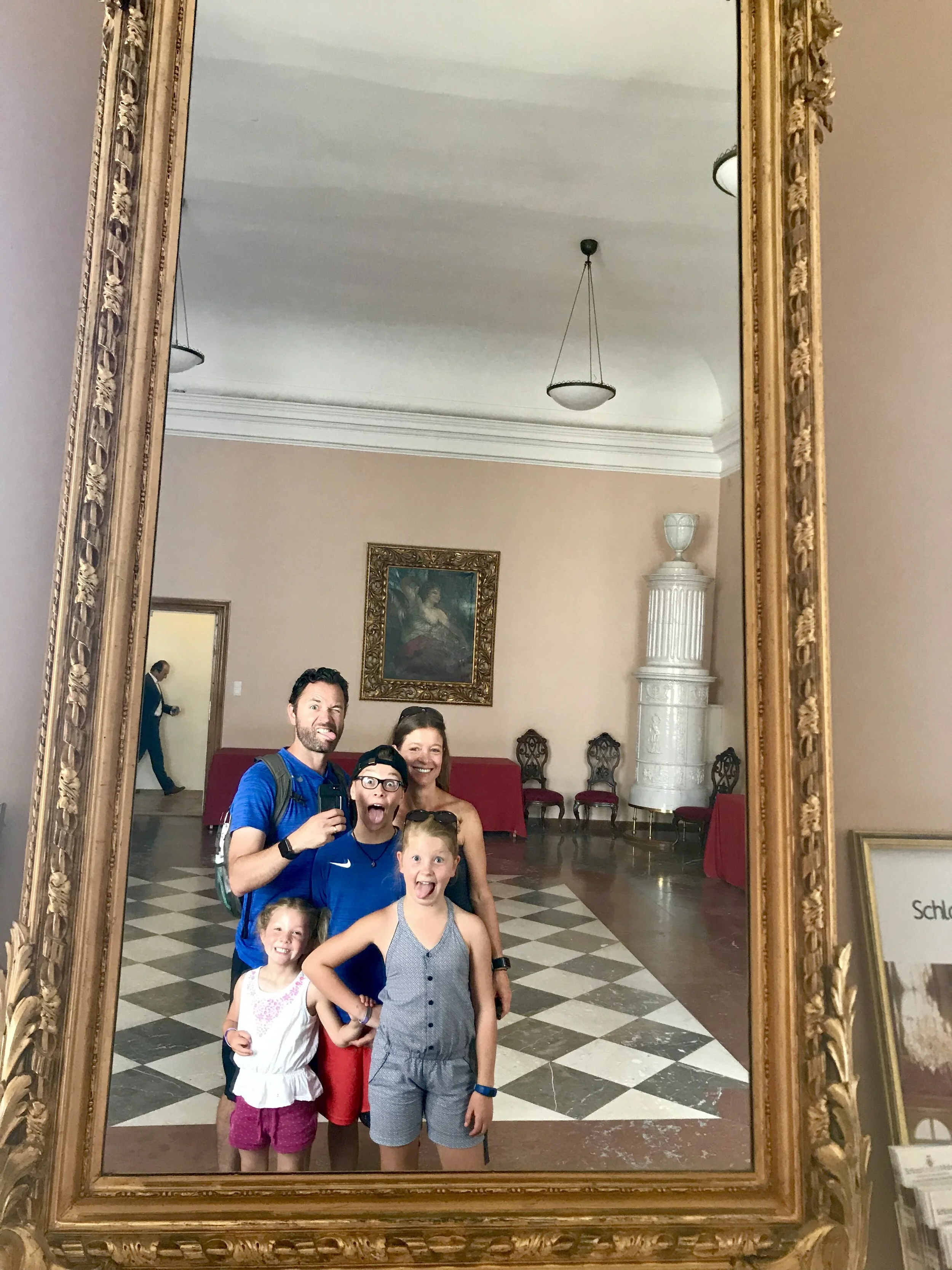 The Hermitage Museum in St Petersberg, where the guarsd weren’t so nice to the children…