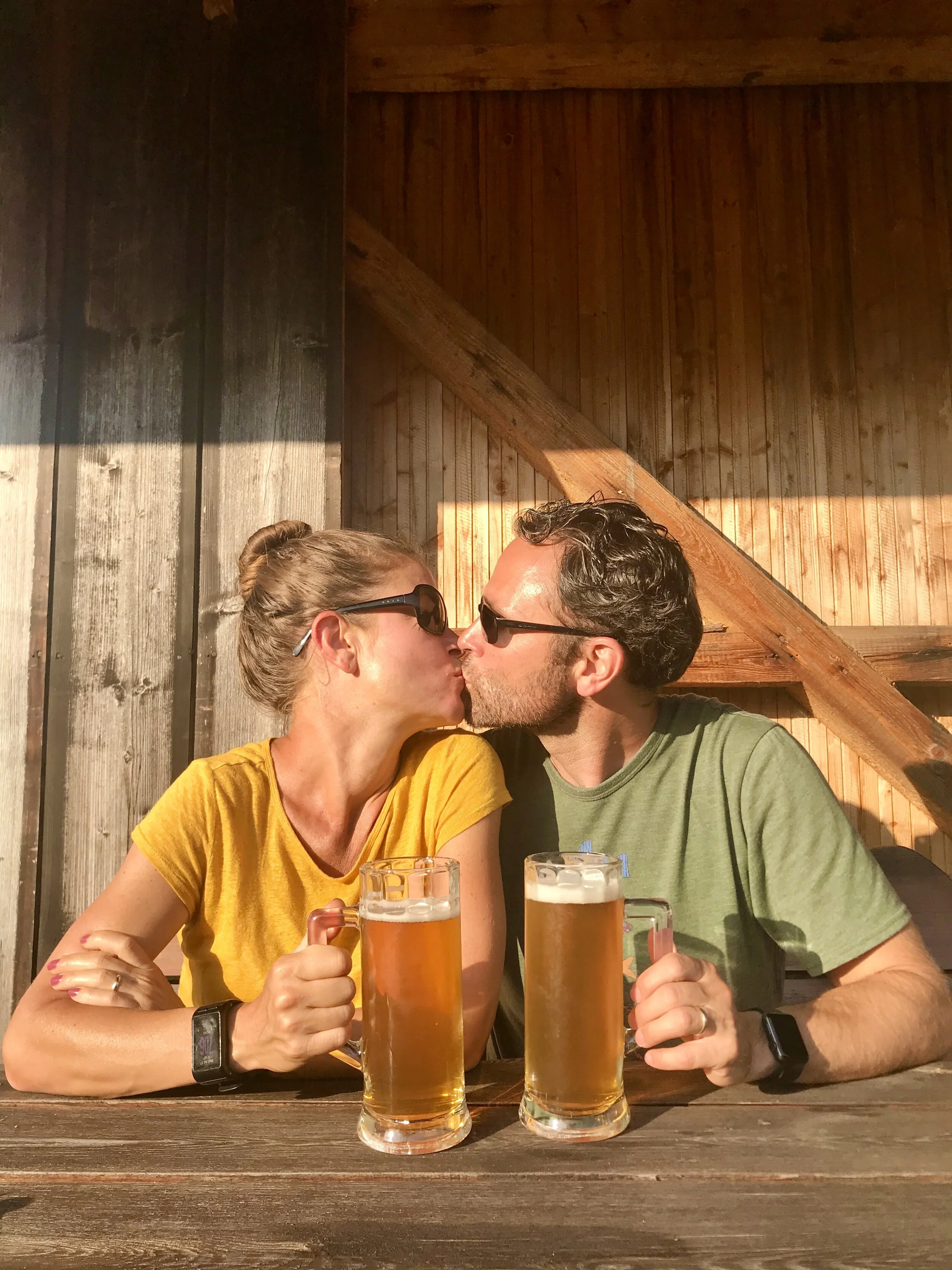 Time for a little smooch in Austria