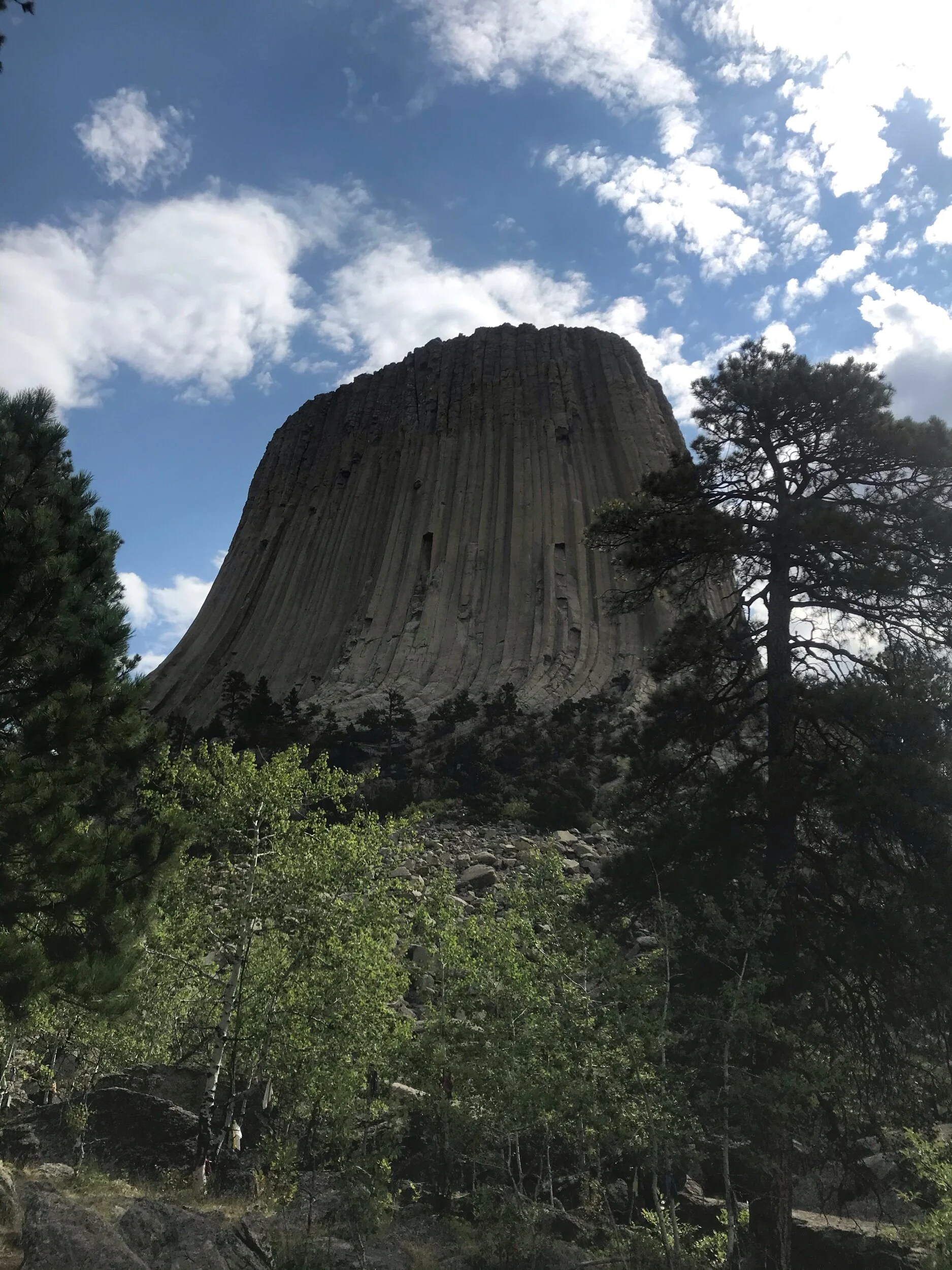 Devils Tower. We had a fun hike around it.