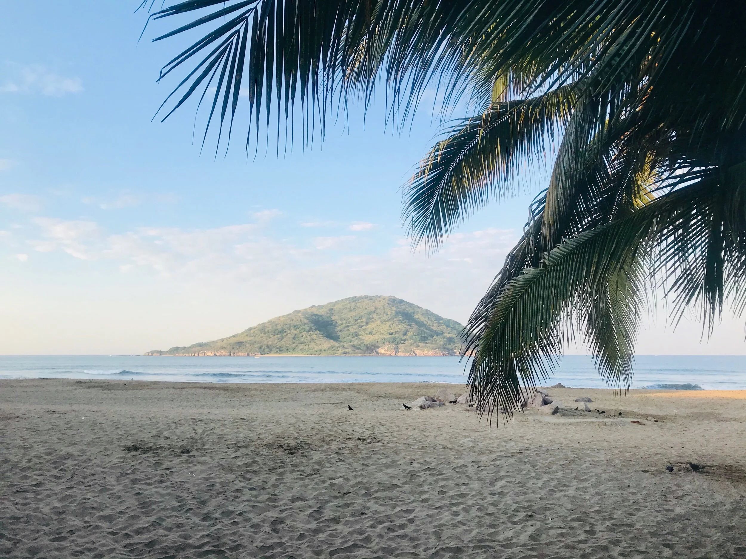 The beach at the Golden Zone!